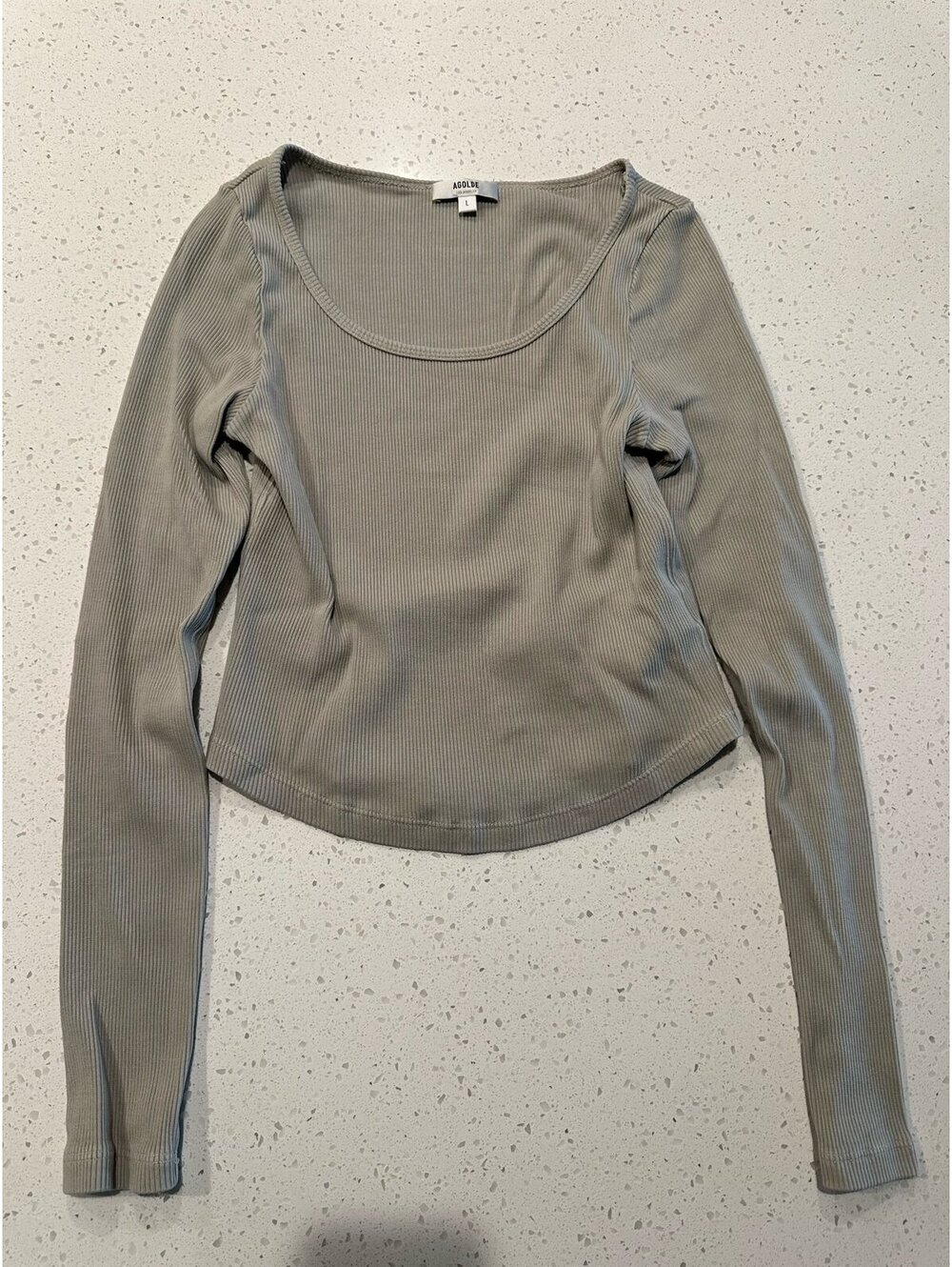 Agolde Long Sleeve Top Size Large